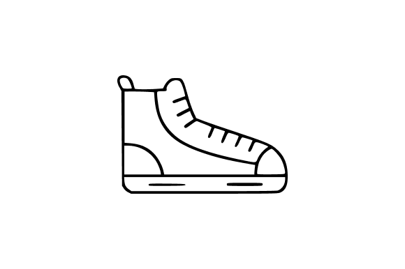 Ice Skate Line Art Clip Art Review
