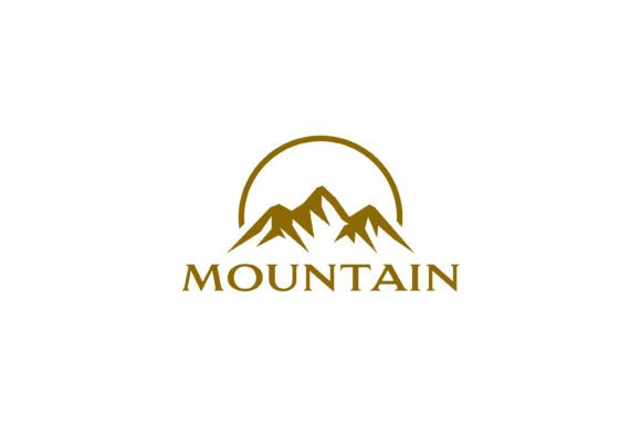 Majestic Mountain Logo: Graphics & Logo Templates