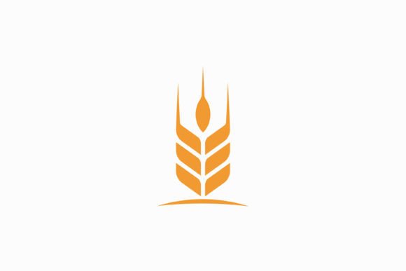 Wheat Logo Graphics for Farming Business